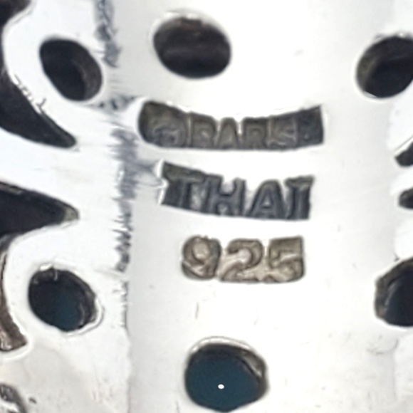 Barse Sterling Silver Turquoise Gemstone Ring Size 7 #21004 - Picture 5 of 11